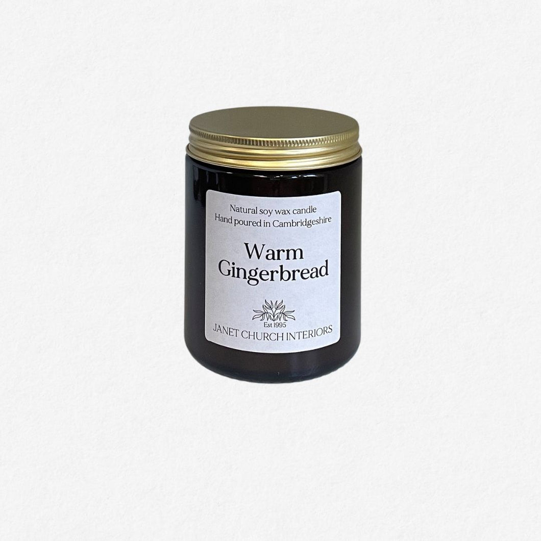 Warm Gingerbread 180g Jar Candle