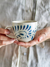 Load image into Gallery viewer, Blue Heikki Ceramic Mug
