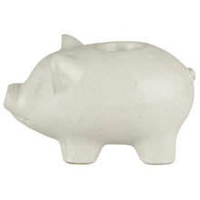 Load image into Gallery viewer, Ceramic Pig Candle Holder
