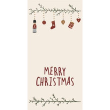 Load image into Gallery viewer, Pack of 16 Merry Christmas Paper Napkins
