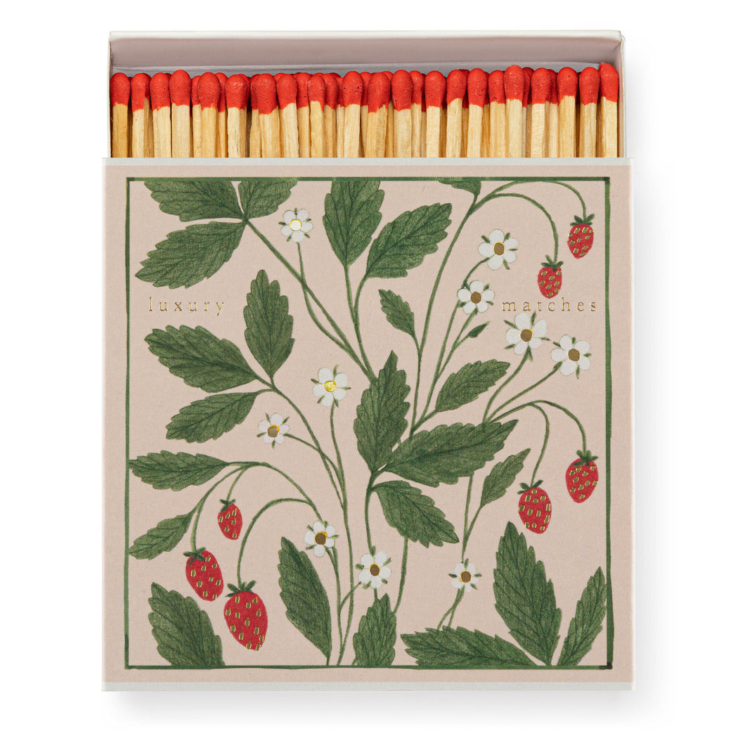 Wanderlust Paper Co Strawberry Matches