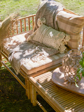 Load image into Gallery viewer, Bloomingville recycled cotton throw outdoor
