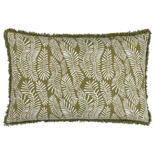 Load image into Gallery viewer, Olive Frond Cushion
