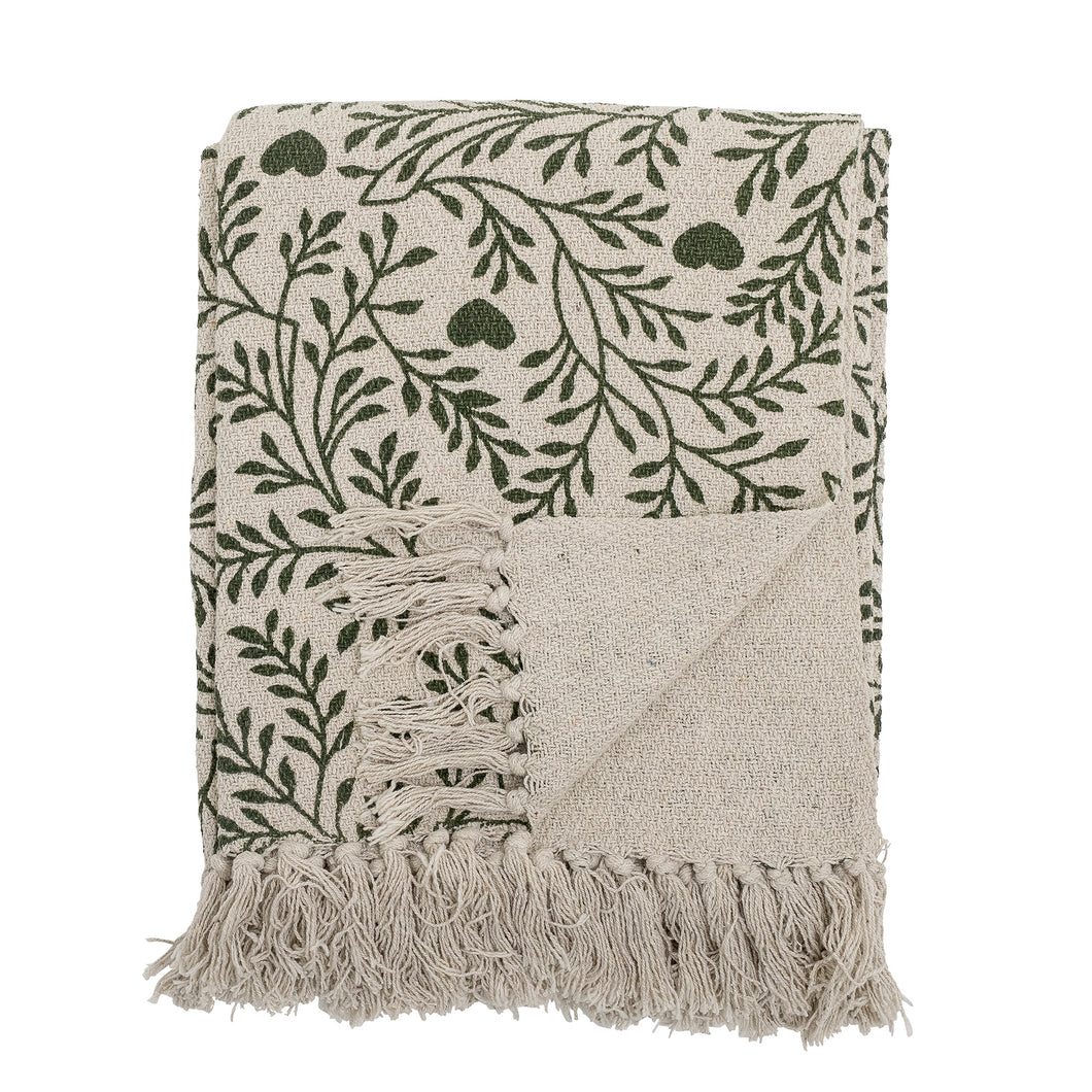 Bloomingville recycled cotton throw