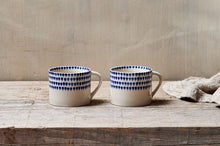 Load image into Gallery viewer, Small Ceramic Indigo Drop Mug
