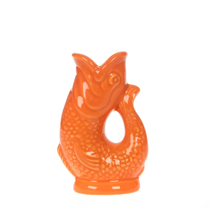 Miniature Orange Glug Jug