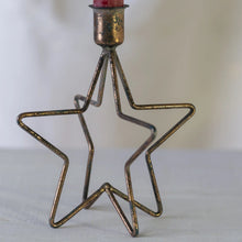 Load image into Gallery viewer, Solo Metal Star Candle Holder
