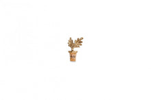 Load image into Gallery viewer, Oak Leaf Brass Bottle Stopper
