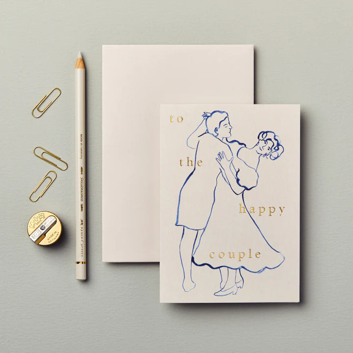 Wanderlust Paper Co Happy Couple Wedding Card