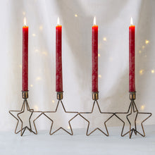 Load image into Gallery viewer, multi star candle holder
