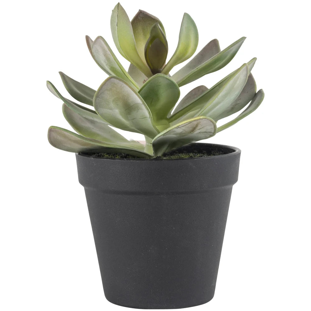 faux plant in pot